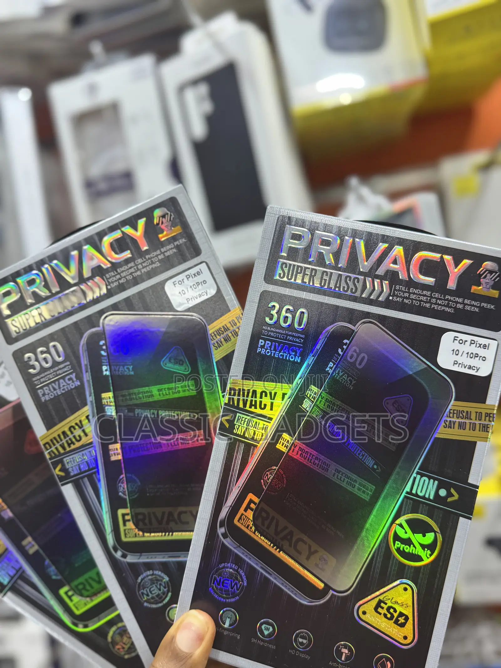Privacy Screen Protector for Google Pixel 10/10 Pro