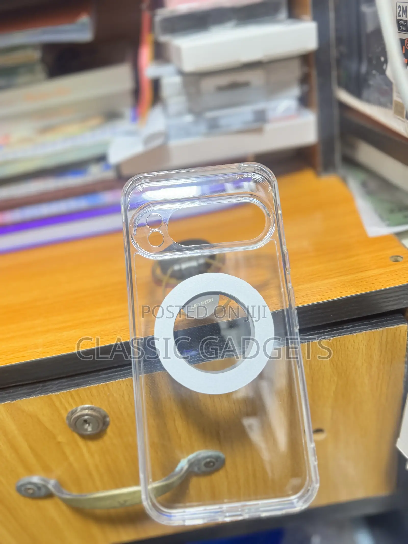 Transparent Magnetic Case With 360 Stand for Google Pixel 10 Pro Xl