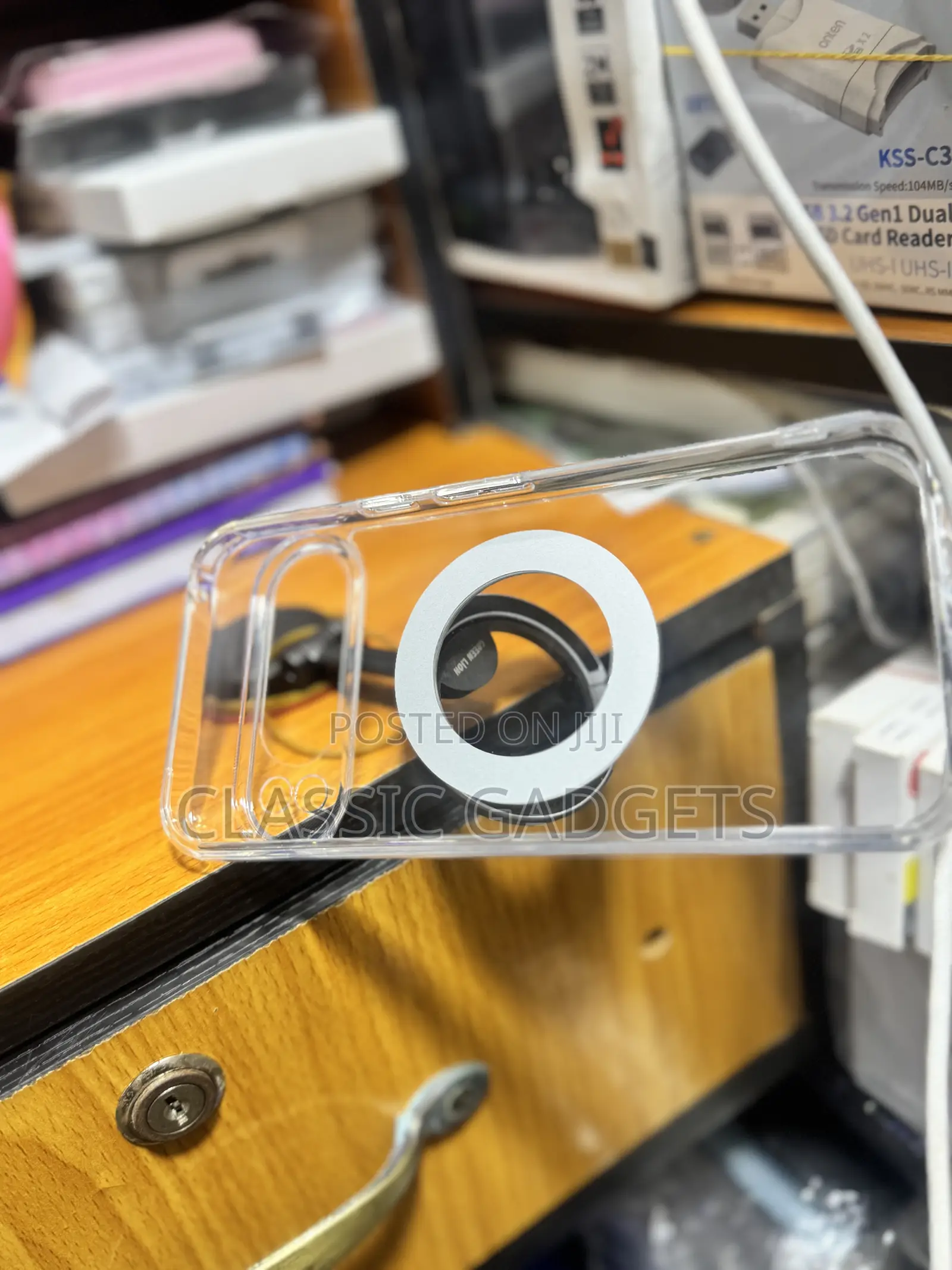 Transparent Magnetic Case With 360 Stand for Google Pixel 10 Pro Xl