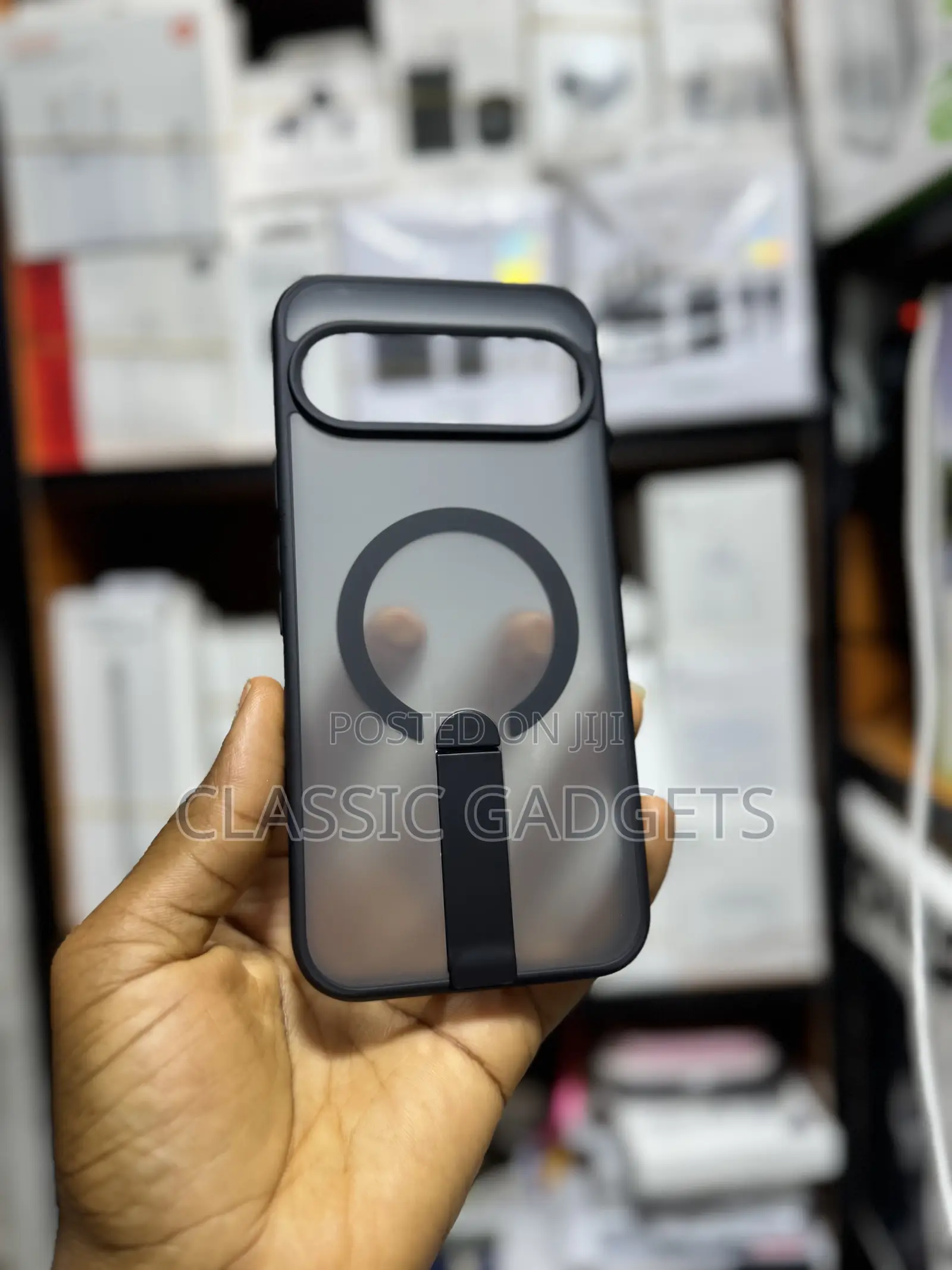 Crystal Clear Magsafe Case With Stand for Google Pixel 10 Pro Xl
