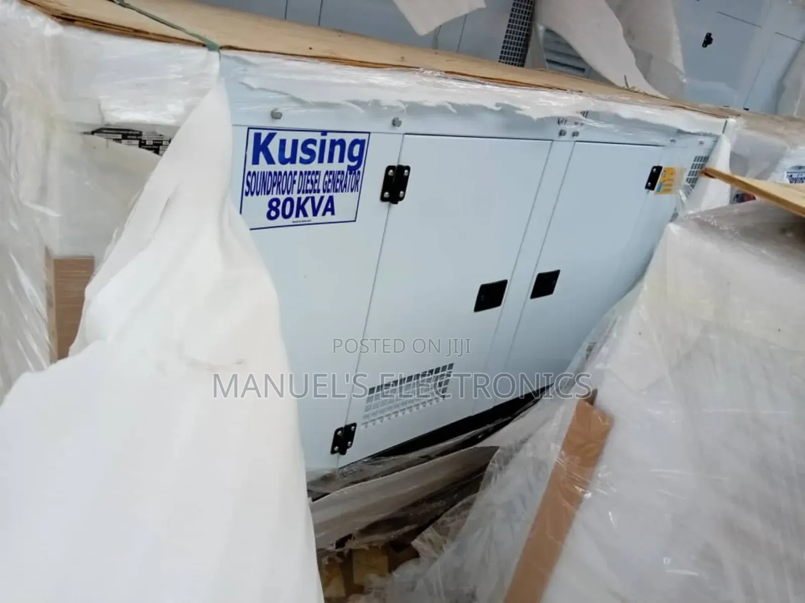 Sp80kva Brand New Perkins Diesel Soundproof Generator 2years Wty