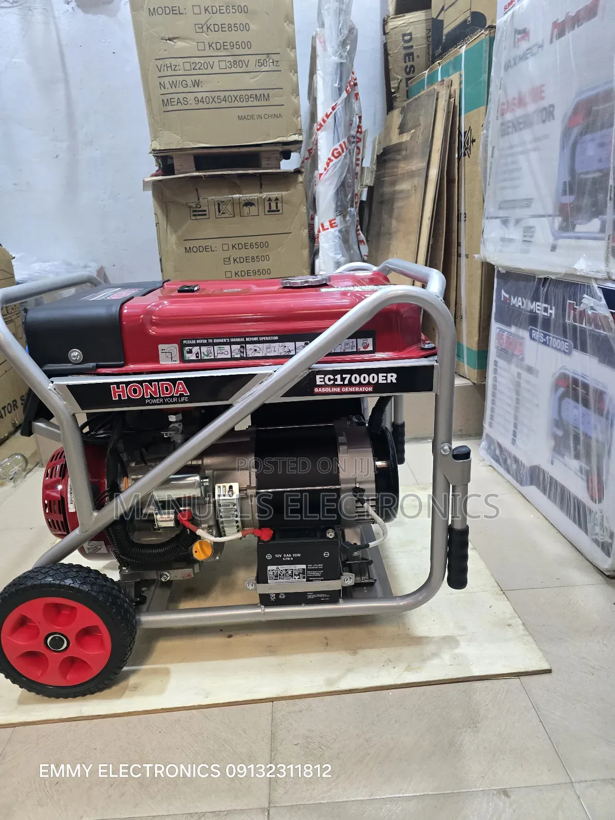 12kva Honda Remote Control Petrol Generator 100%Copper Coil