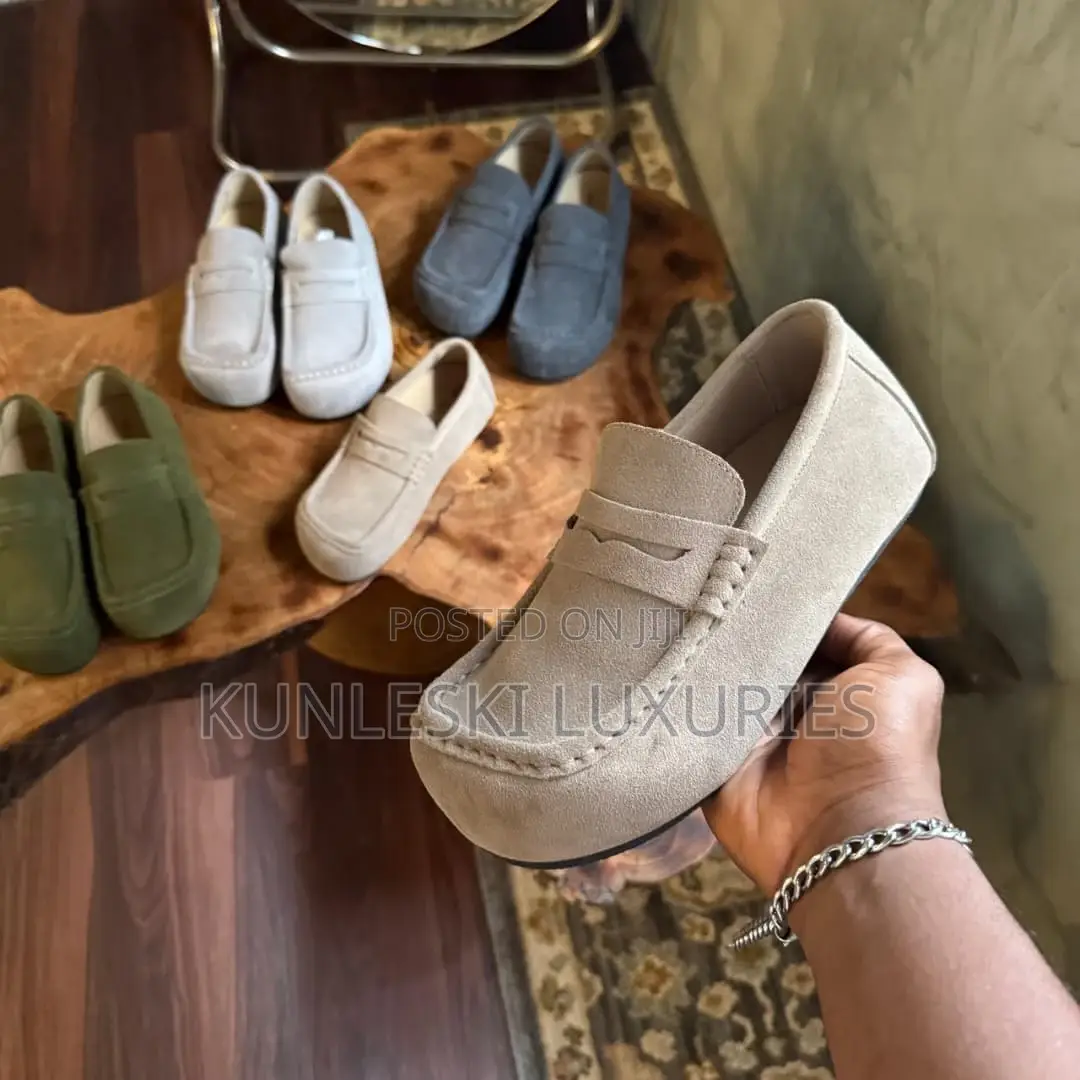 The Wrapped FDCP Suede Louis Stitch Loafers Collections
