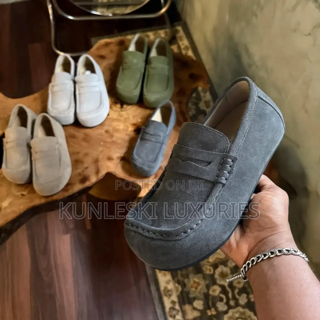 The Wrapped FDCP Suede Louis Stitch Loafers Collections