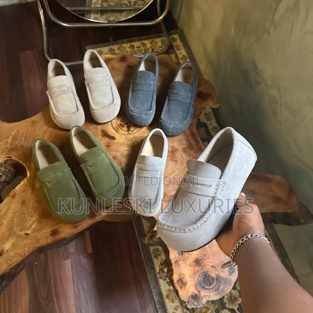 The Wrapped FDCP Suede Louis Stitch Loafers Collections