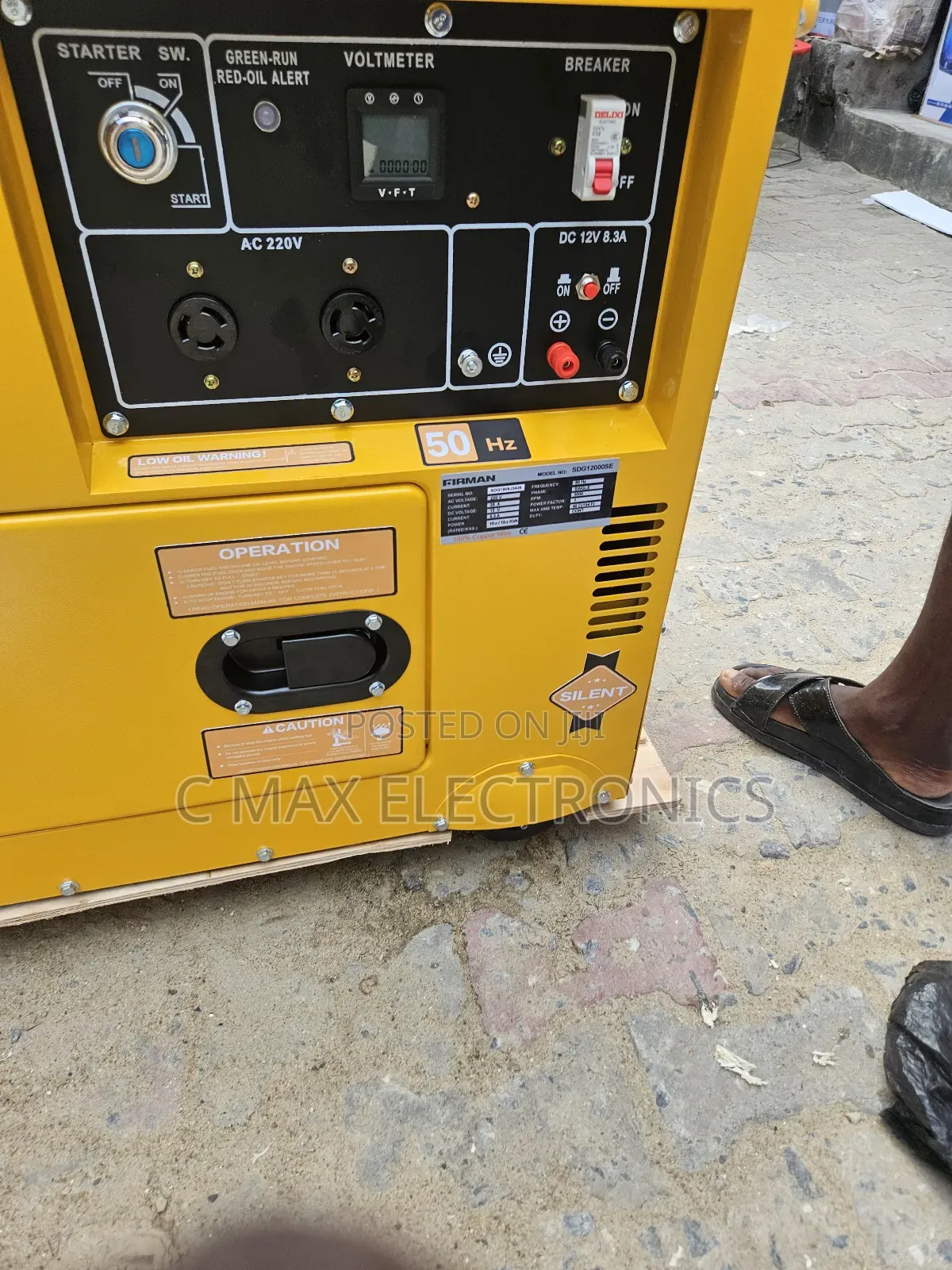 Firman 10kva Diesel Soundproof Generator Available