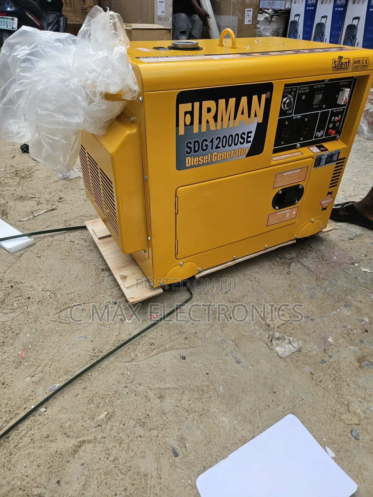 Firman 10kva Diesel Soundproof Generator 100%Copper Wire