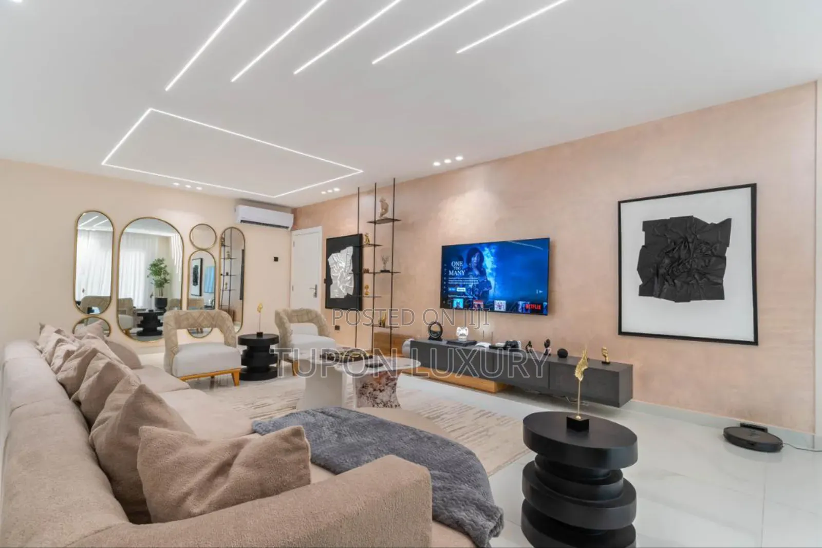 Luxury 3bed With Gym, Pool, Office Space and 2 Balconies