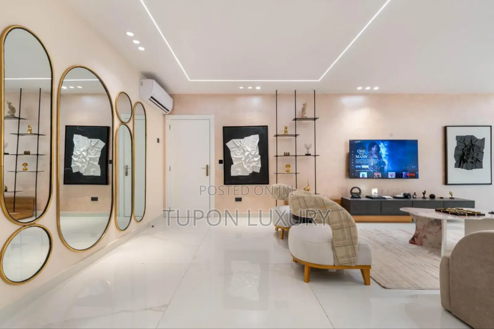 Luxury 3bed With Gym, Pool, Office Space and 2 Balconies