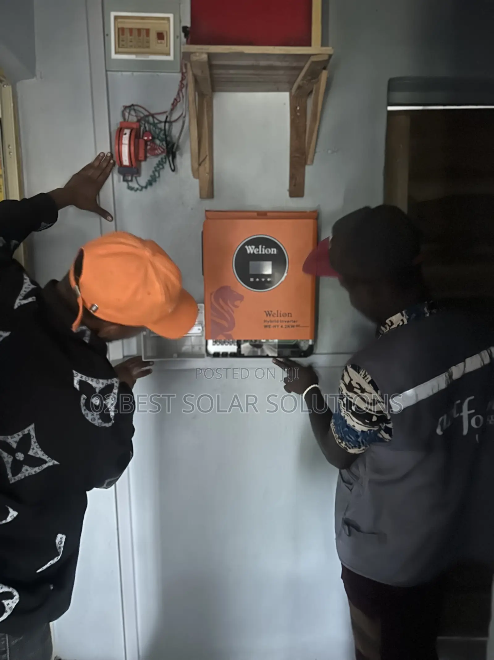 Full Haisic 8kwh Battery/Welion 4.2 Inverter Together.