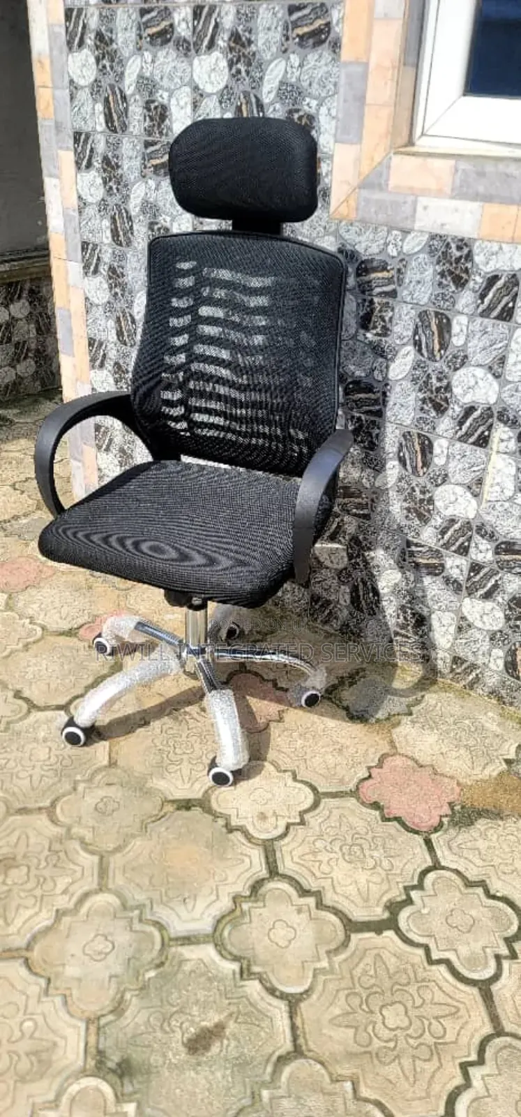 Metal Office Chair Without Headrest
