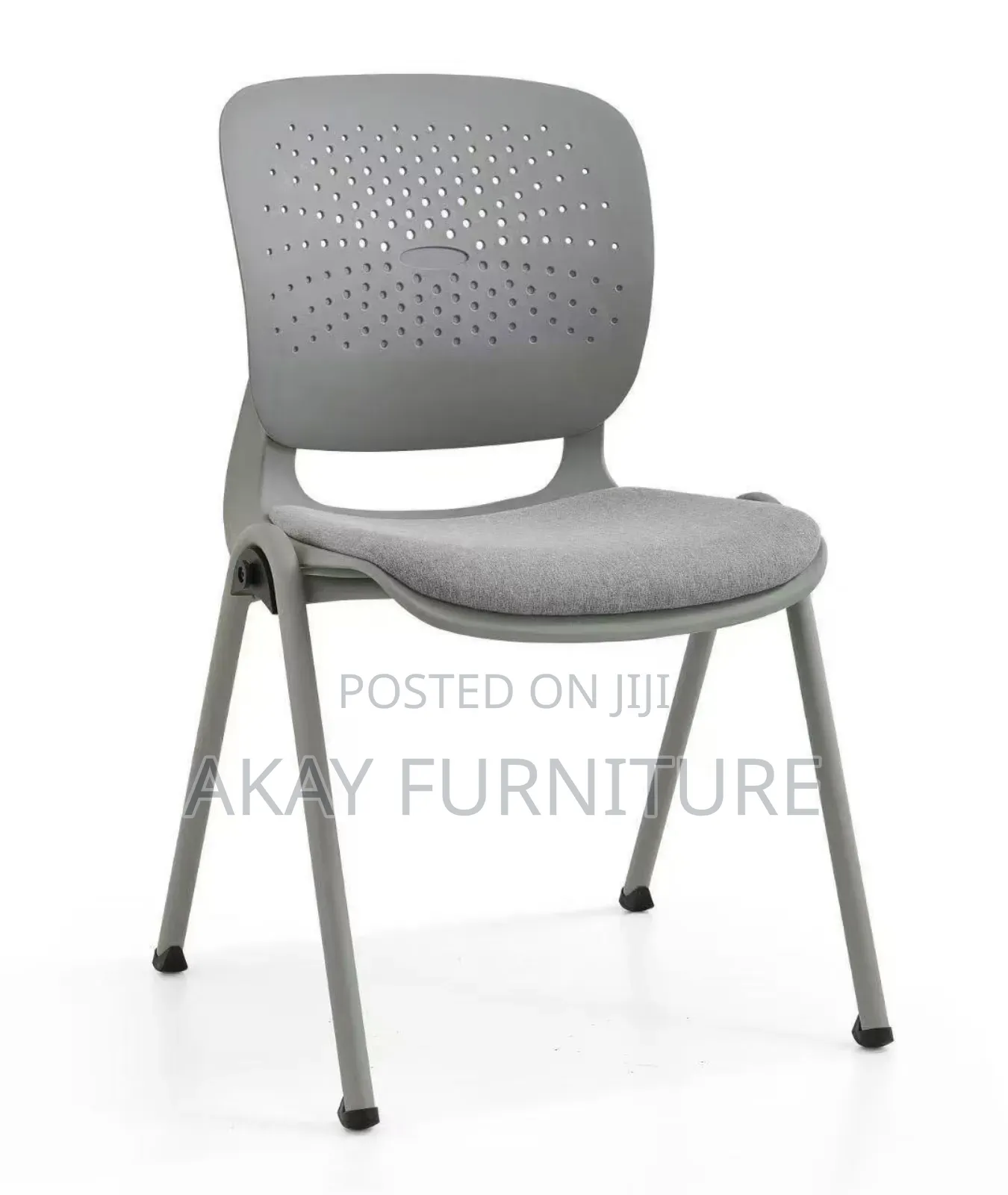 Leather Sit With Plastic Back Armless Chairs
