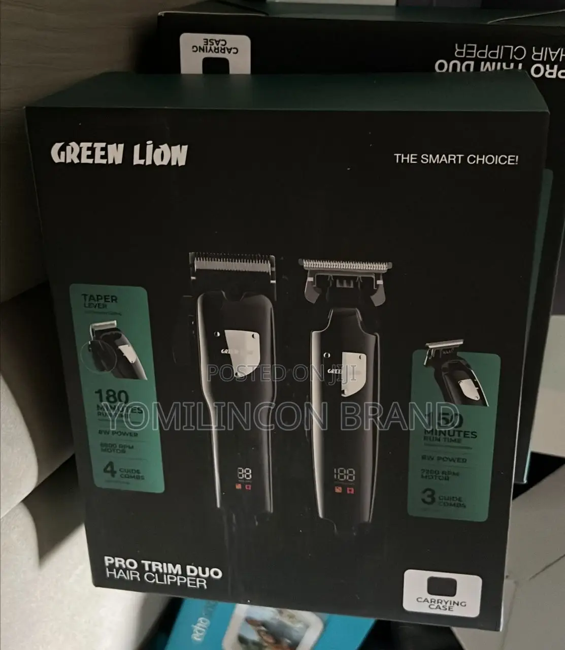 Green Lion Pro-Trim-Duo Cordless Rechargeable Professional 2in1 Hair