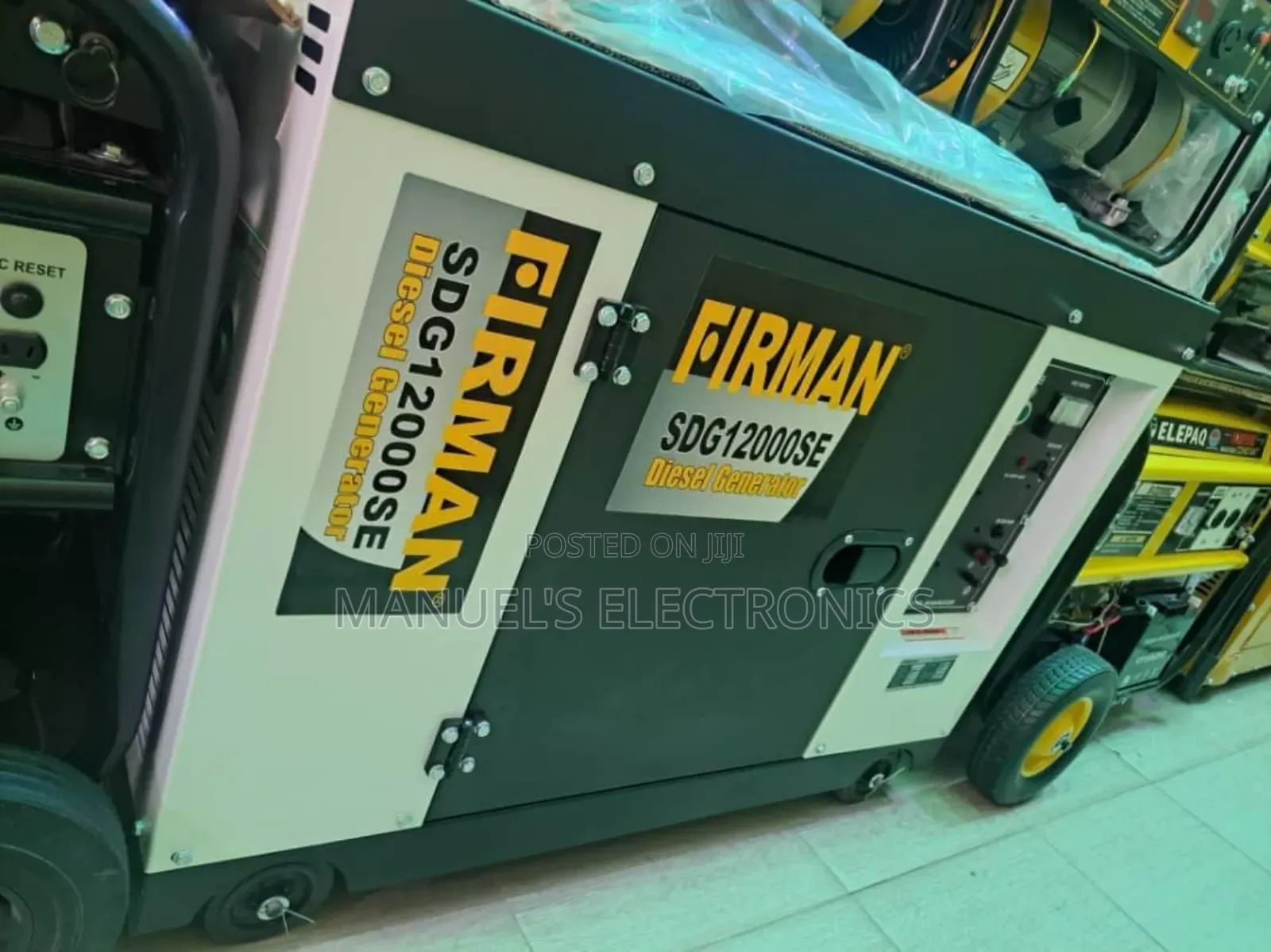 10kva Firman Diesel Soundproof Generator 100% Copper Coil