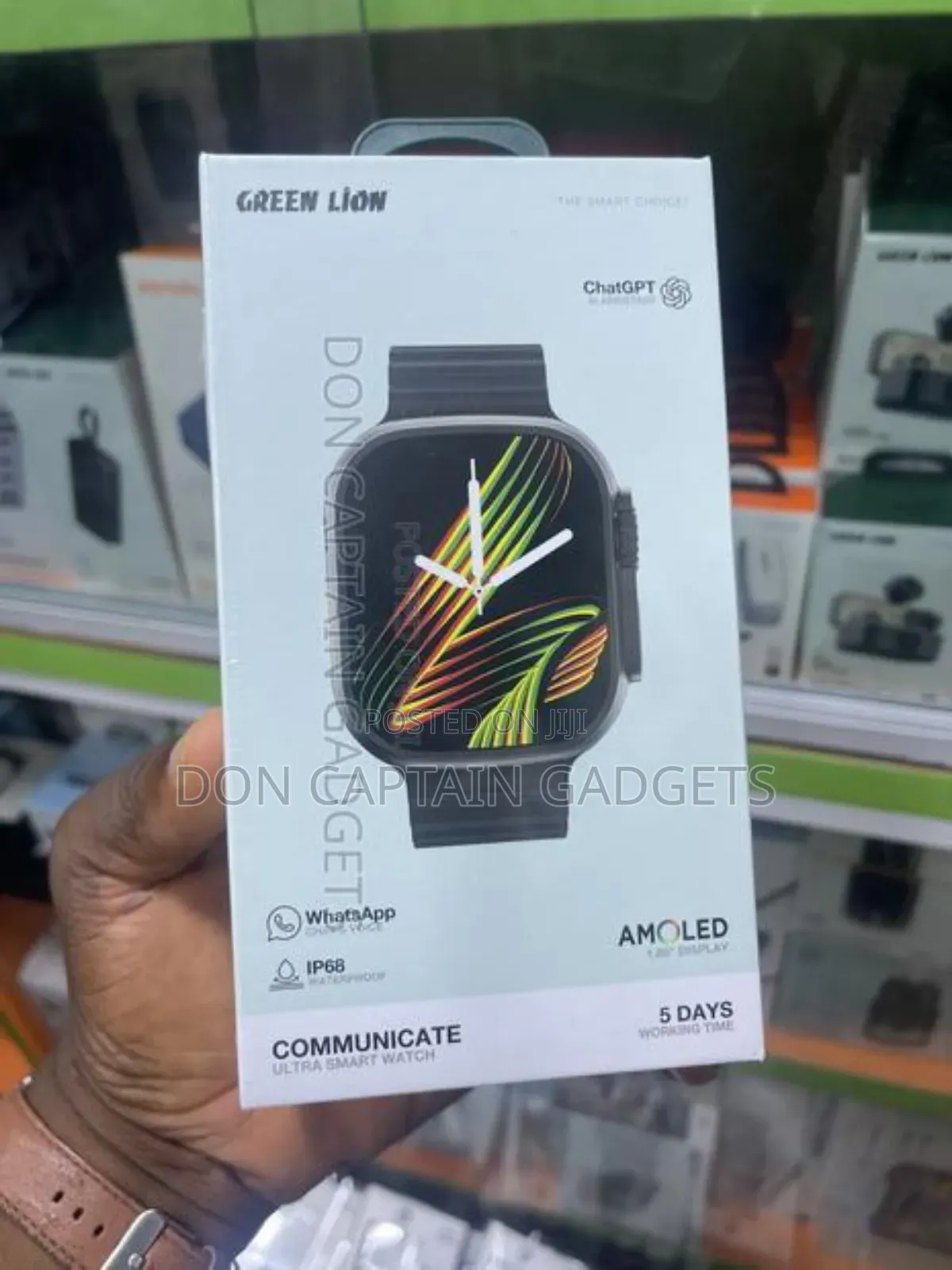 Green Loin Communicate Ultra Smart Watch Amoled
