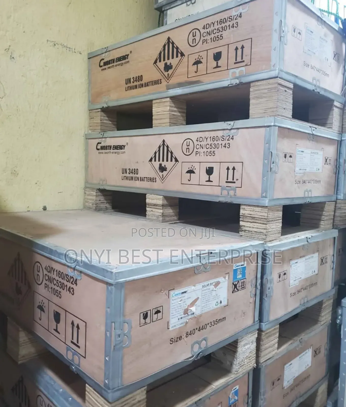 C-Worth Energy Lithium Ion Battery 10kwh-512v/200ah