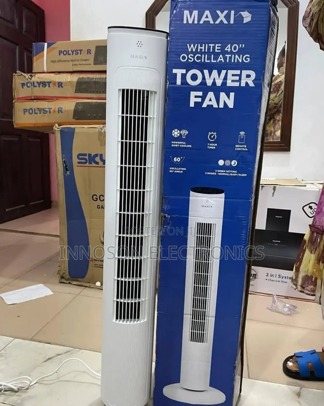 18 Inches Maxi Osilating Fan