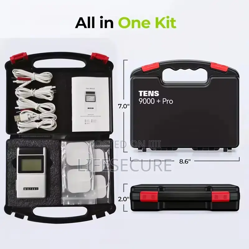Tens Physiotherapy Stimulator (Rechargeable)