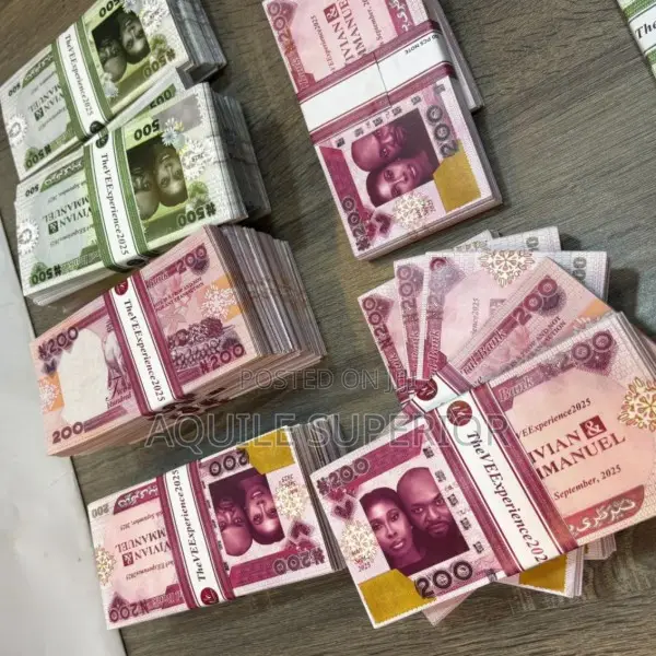 Branded Dummy Money Notes for Events and Money Sprays | Moq 10 Bundles