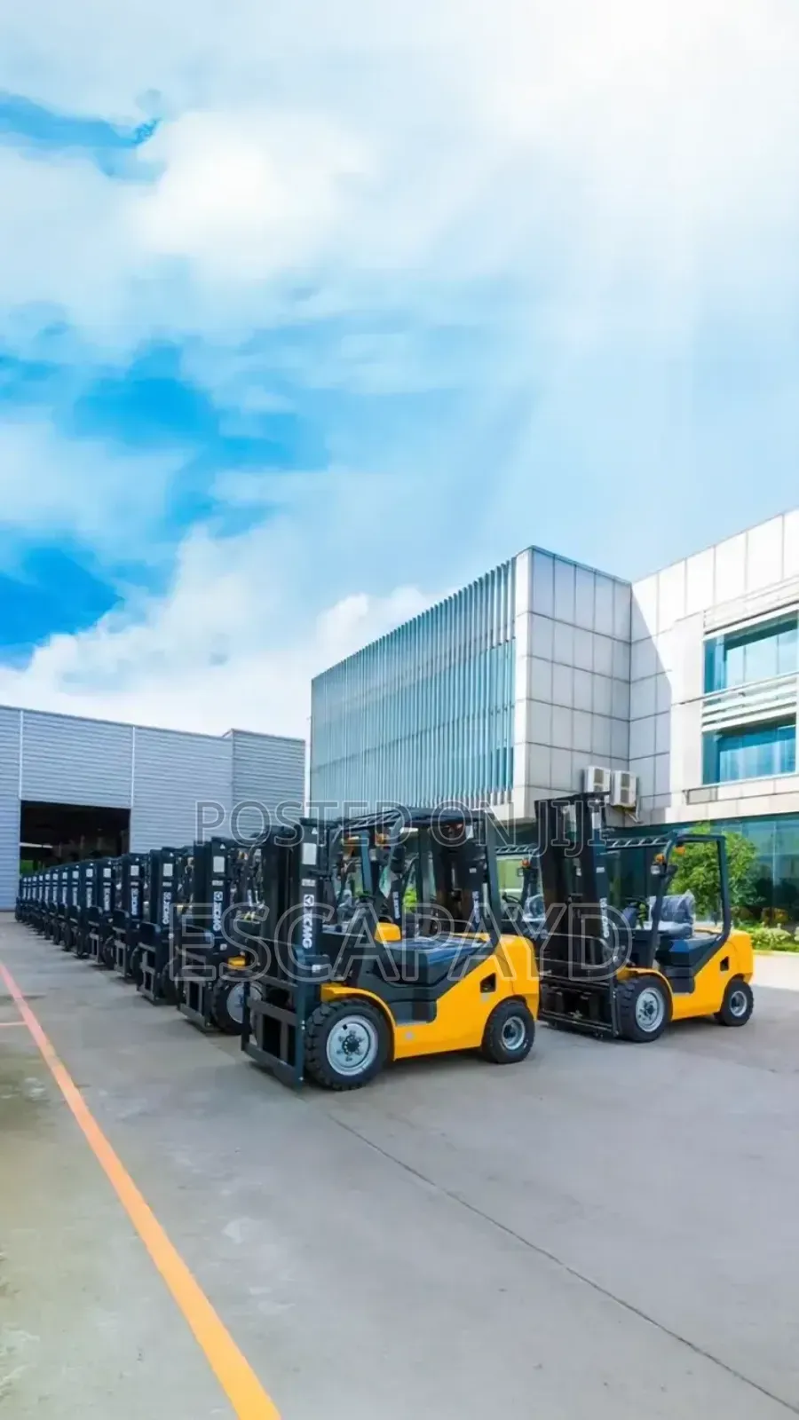 XCMG Xcf30kt 3-Ton Diesel Forklift With 2-Year Warranty