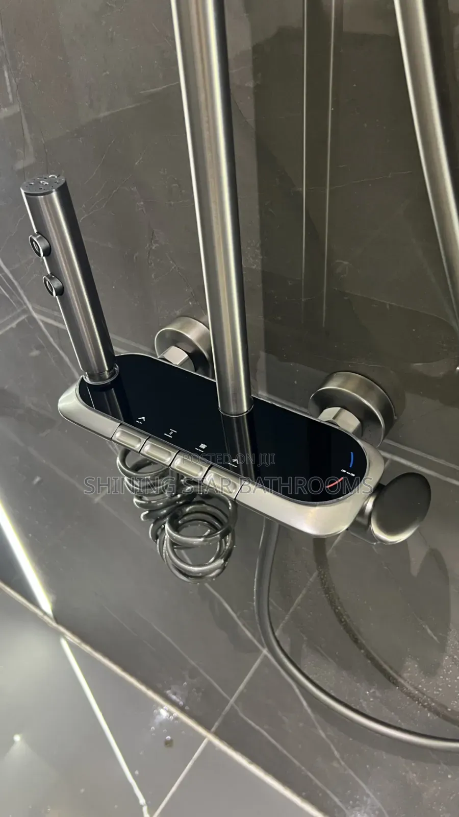 Piano Rainfall Shower Set