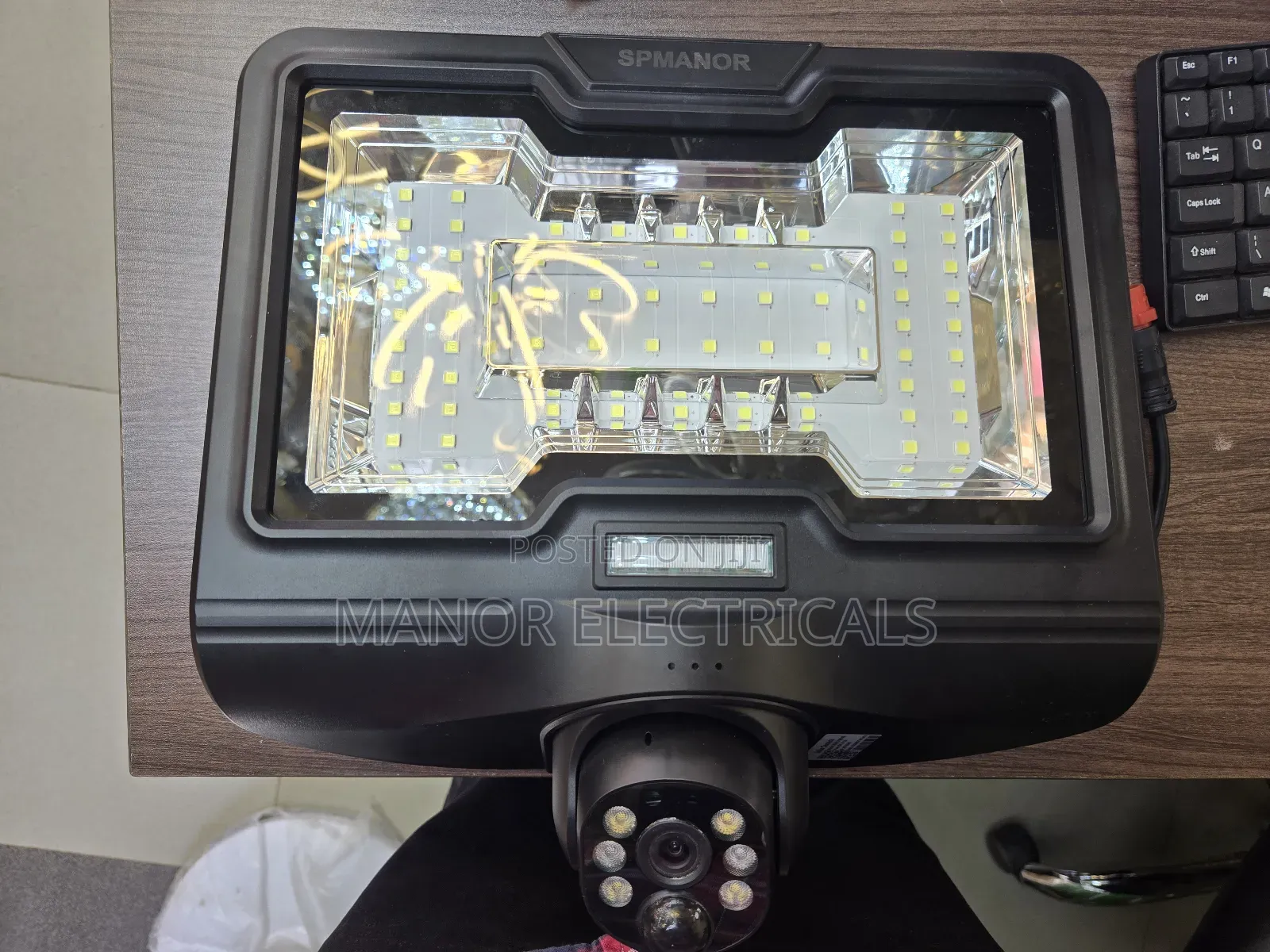 Solar Flood Light With Ai Camera