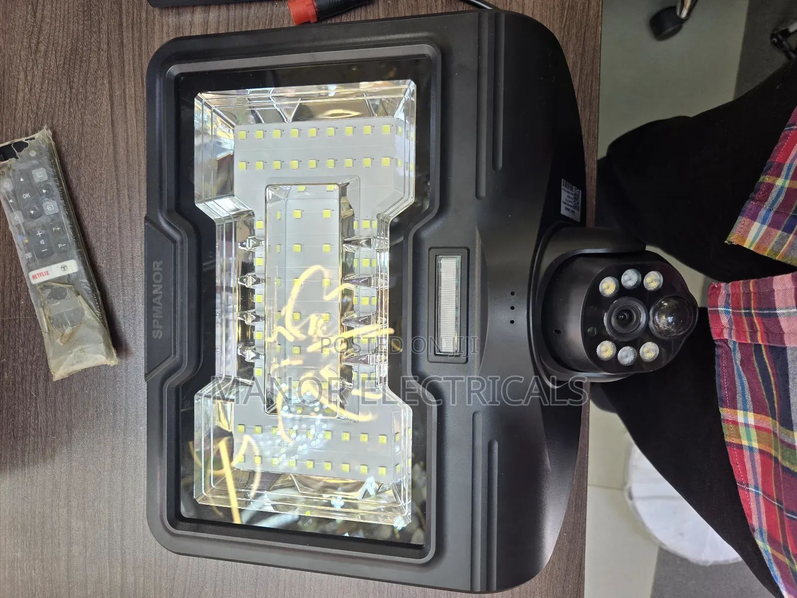 Solar Flood Light With Ai Camera