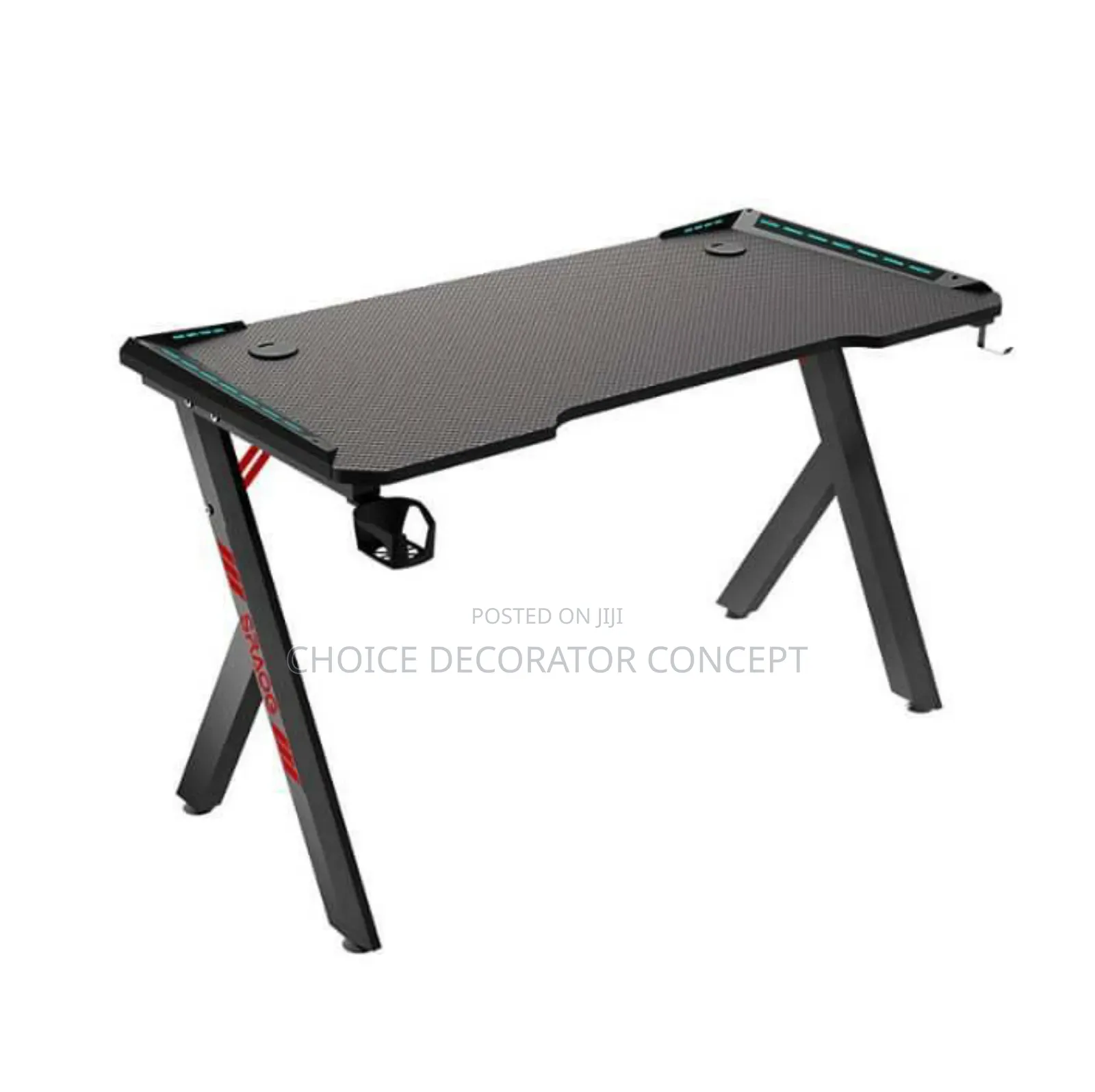 Exclusive Gaming Table With RGB Lights