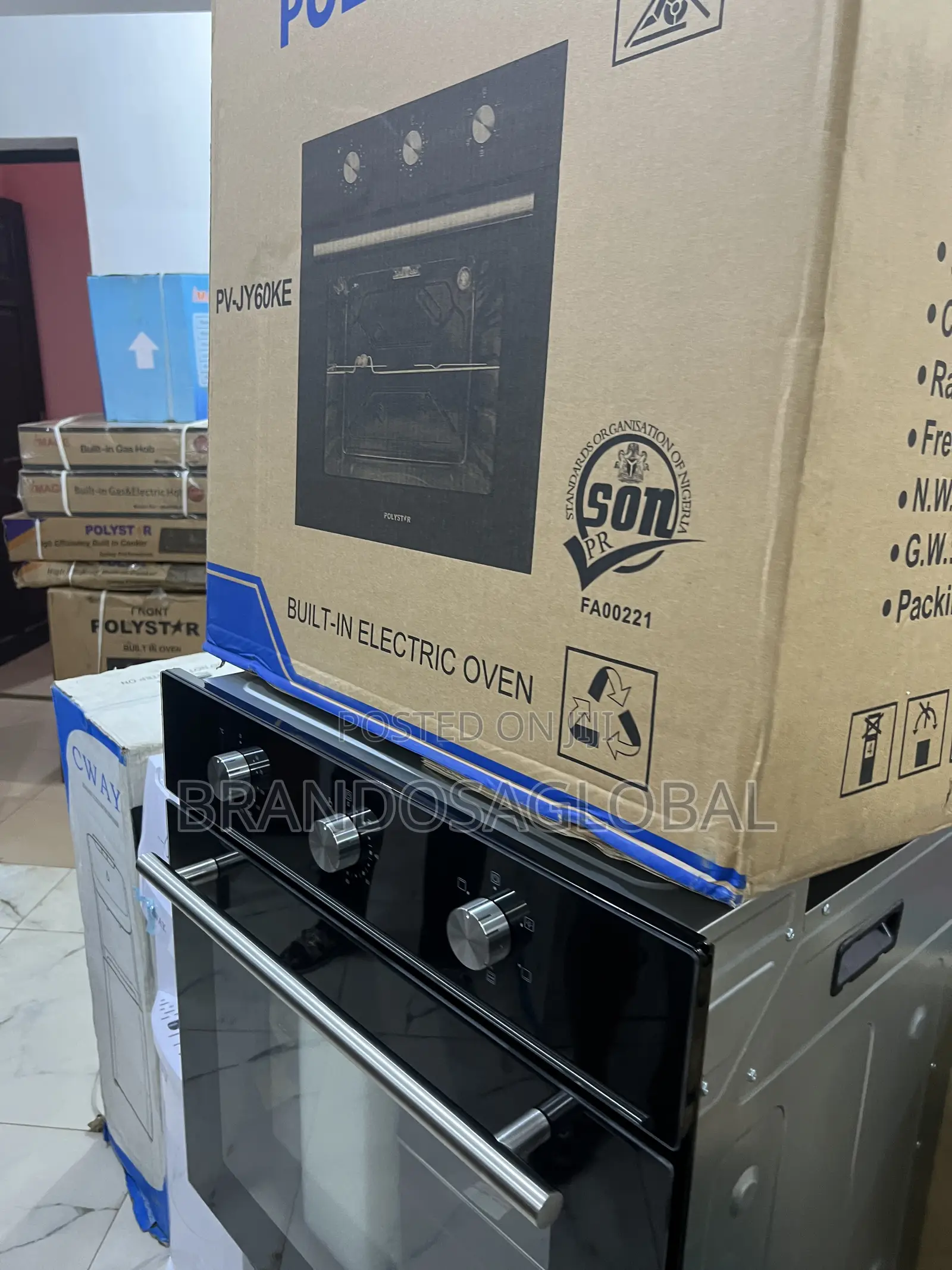 Polystar Pv-Jy60ke – Built-in Electric Oven With Grill