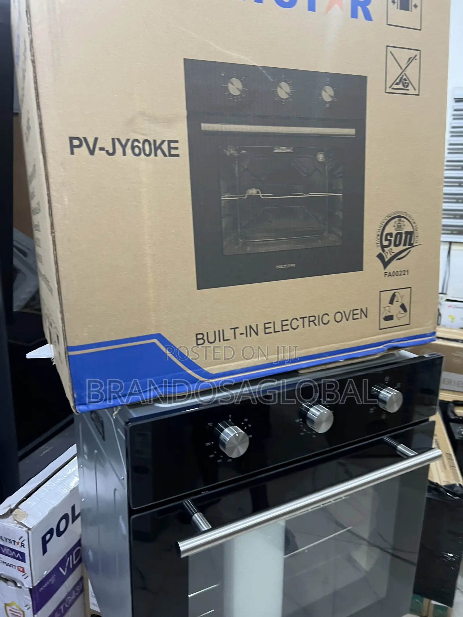 Brand New Polystar Built-in Oven – Adjustable Temperature