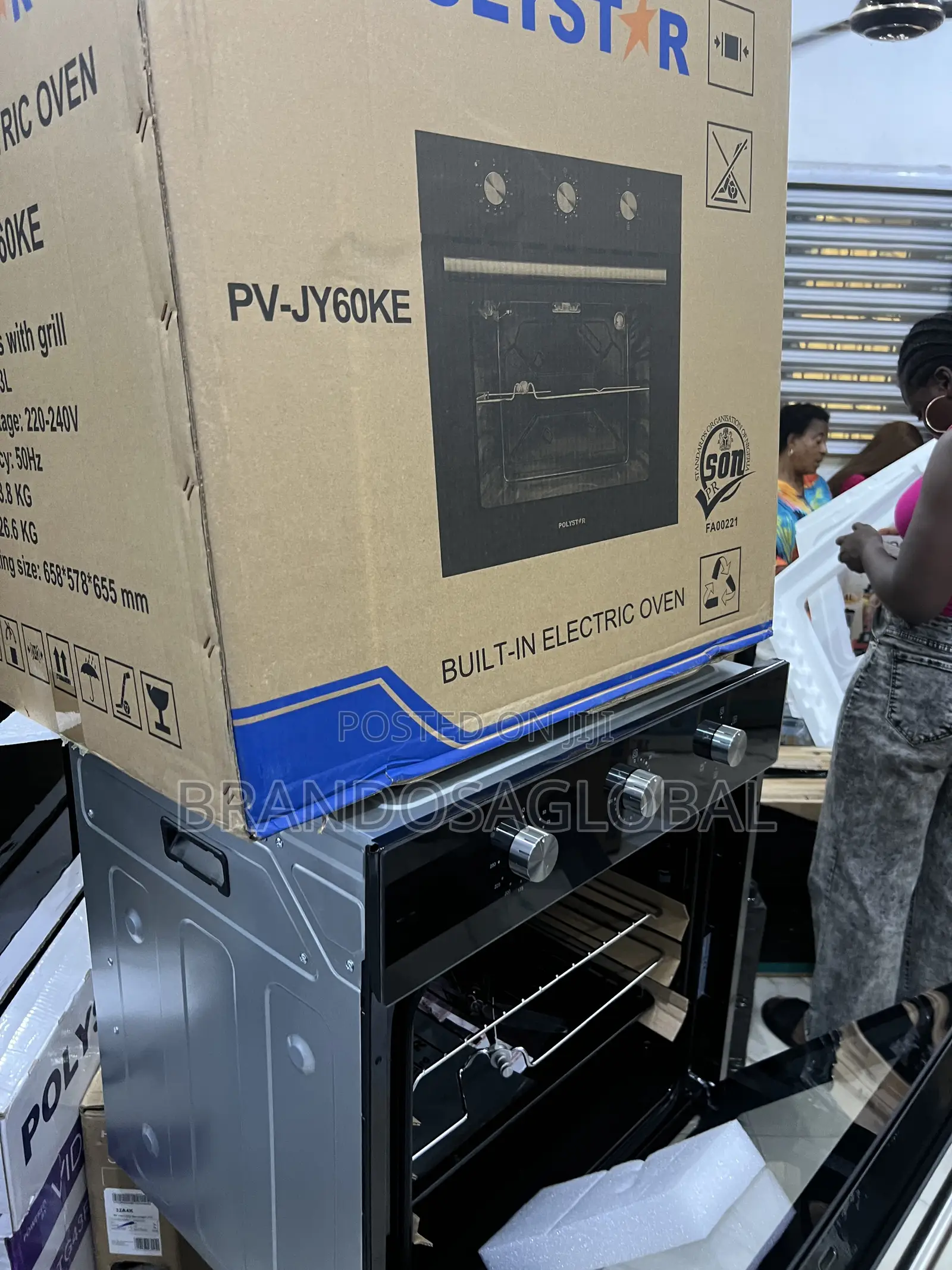 Brand New Polystar Electric Oven – Efficient Heating