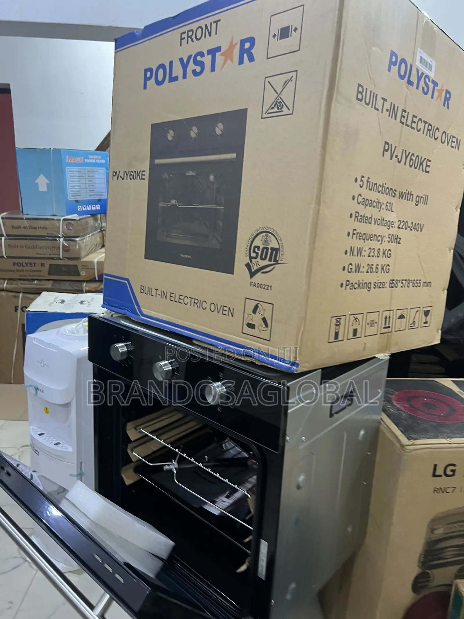 Polystar Pv-Jy60ke – Modern Built-in Oven With Grill