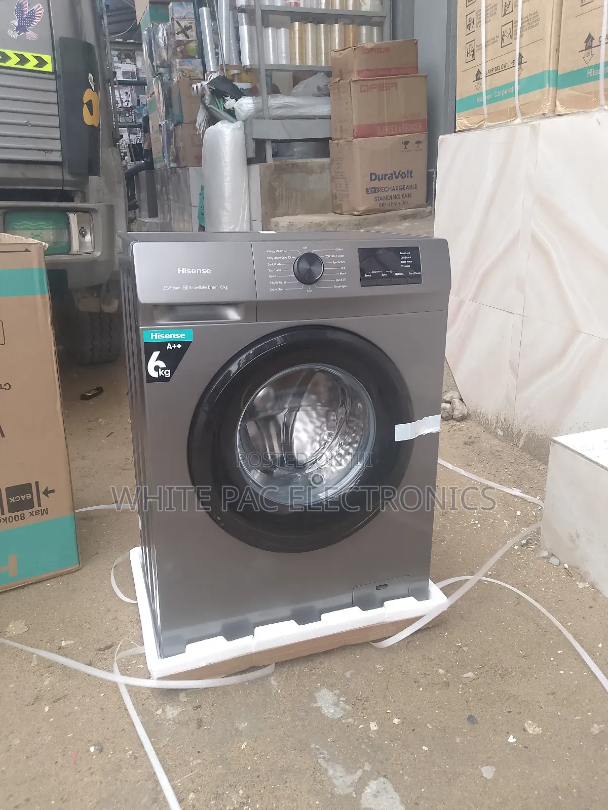 Brand New Hisense Front Loader Automatic 6kg  Washing Machine  > 1yrs