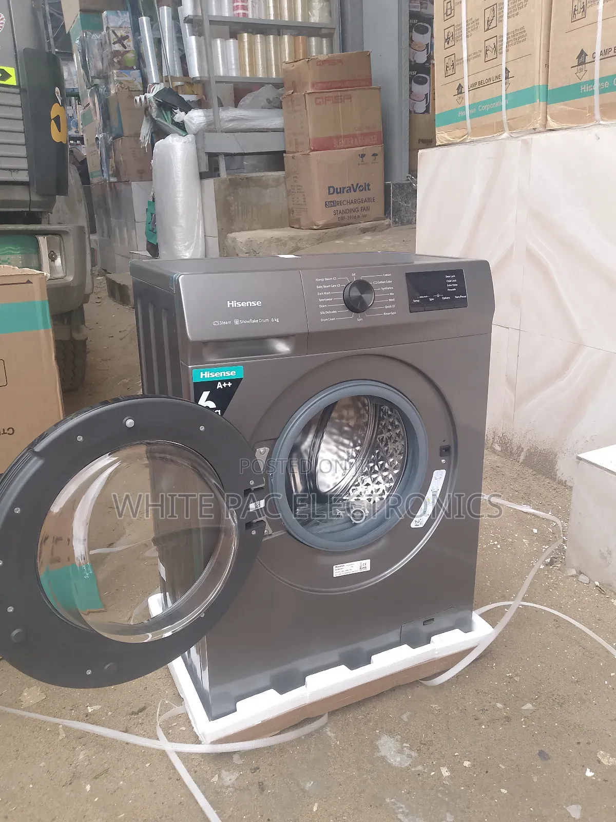 Brand New Hisense Front Loader Automatic 6kg  Washing Machine  > 1yrs
