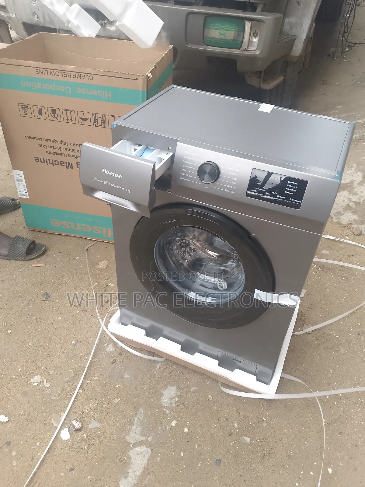 Brand New Hisense Front Loader Automatic 6kg  Washing Machine  > 1yrs