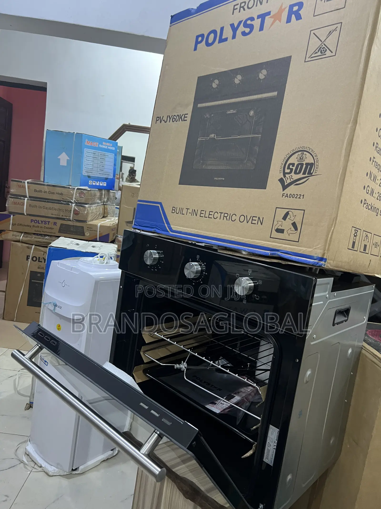 Polystar Built-in Electric Oven – Roast Bake Easily
