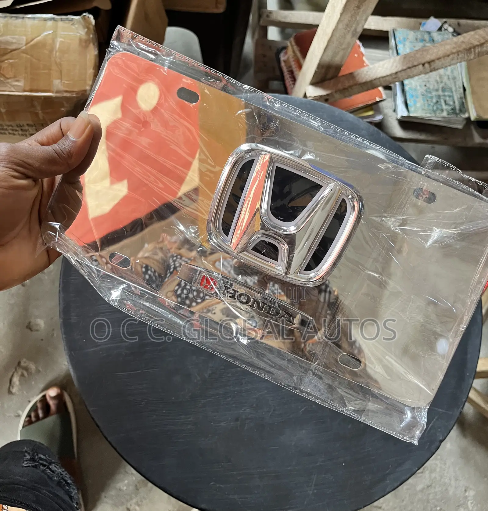 Plate Number With Logo Light For Honda
