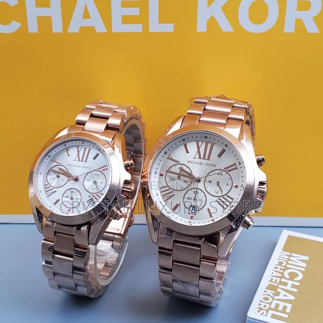 Micheal Kors Quality Luxury Men Chain Strap Wristwatch
