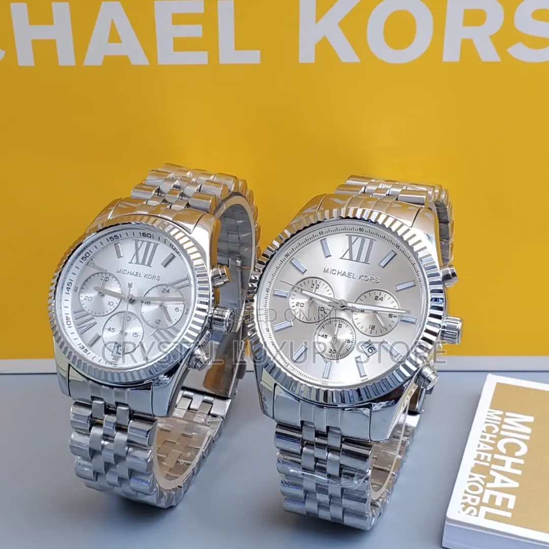 Micheal Kors Quality Luxury Men Chain Strap Wristwatch