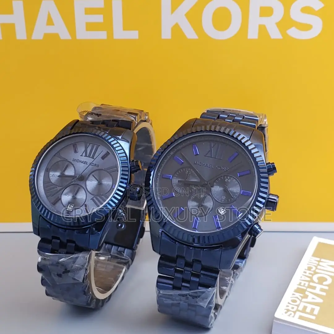 Micheal Kors Quality Luxury Men Chain Strap Wristwatch