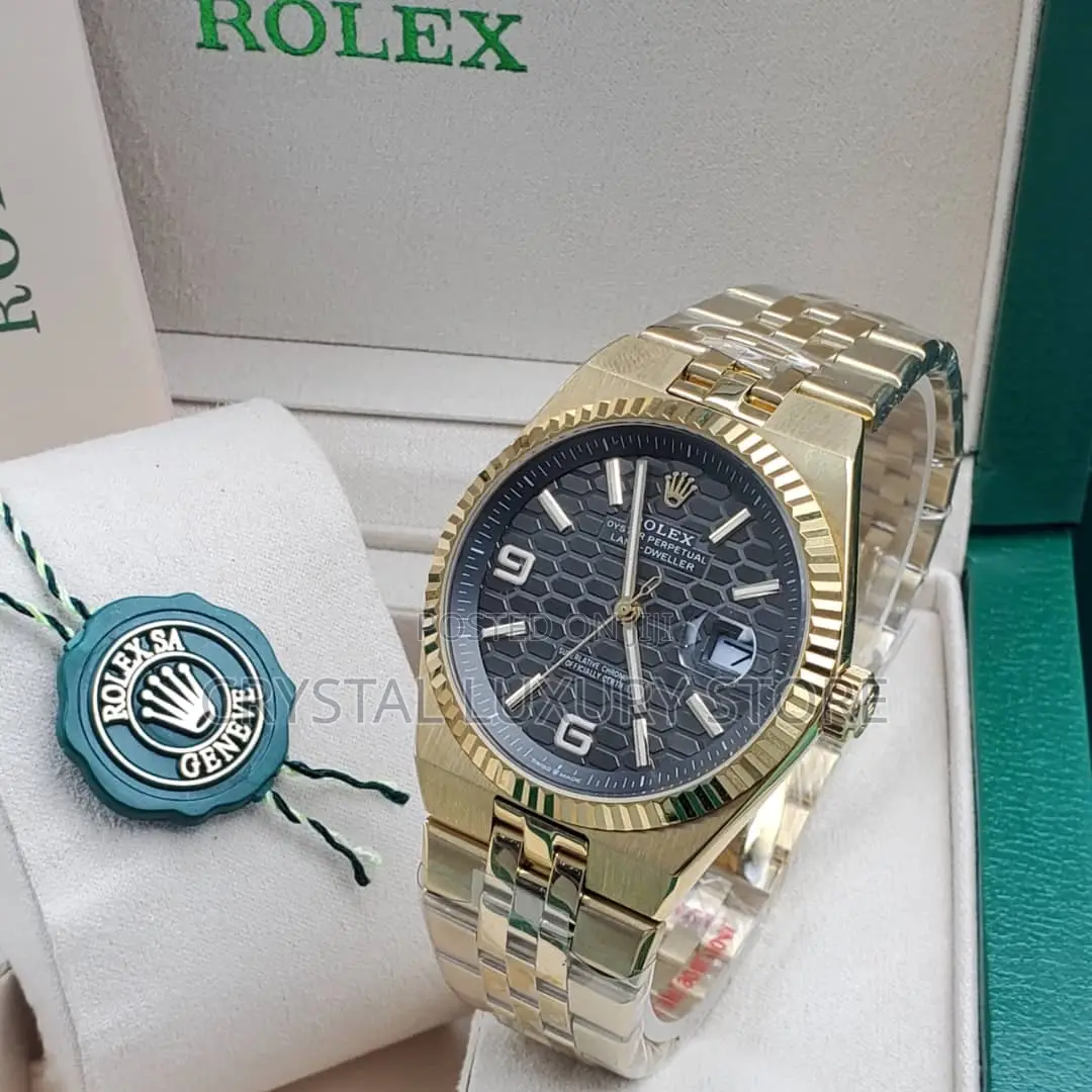 Rolex Quality Luxury Men Dweller Chain Strap Wristwatch