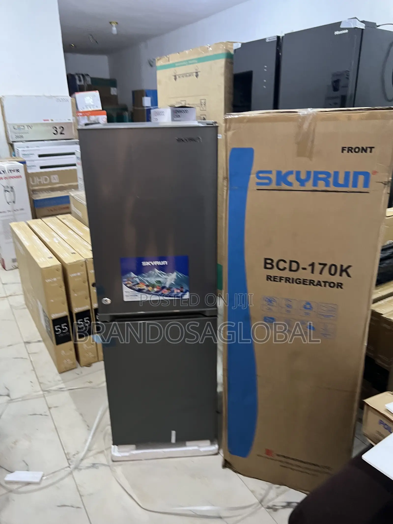 Skyrun 170l Double Door Refrigerator – Frost-Free Design