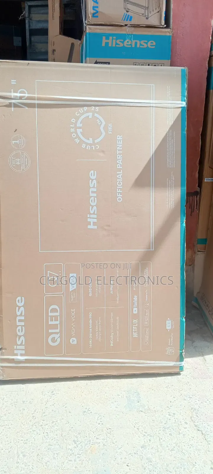 Hisense Brand New Original 75inches