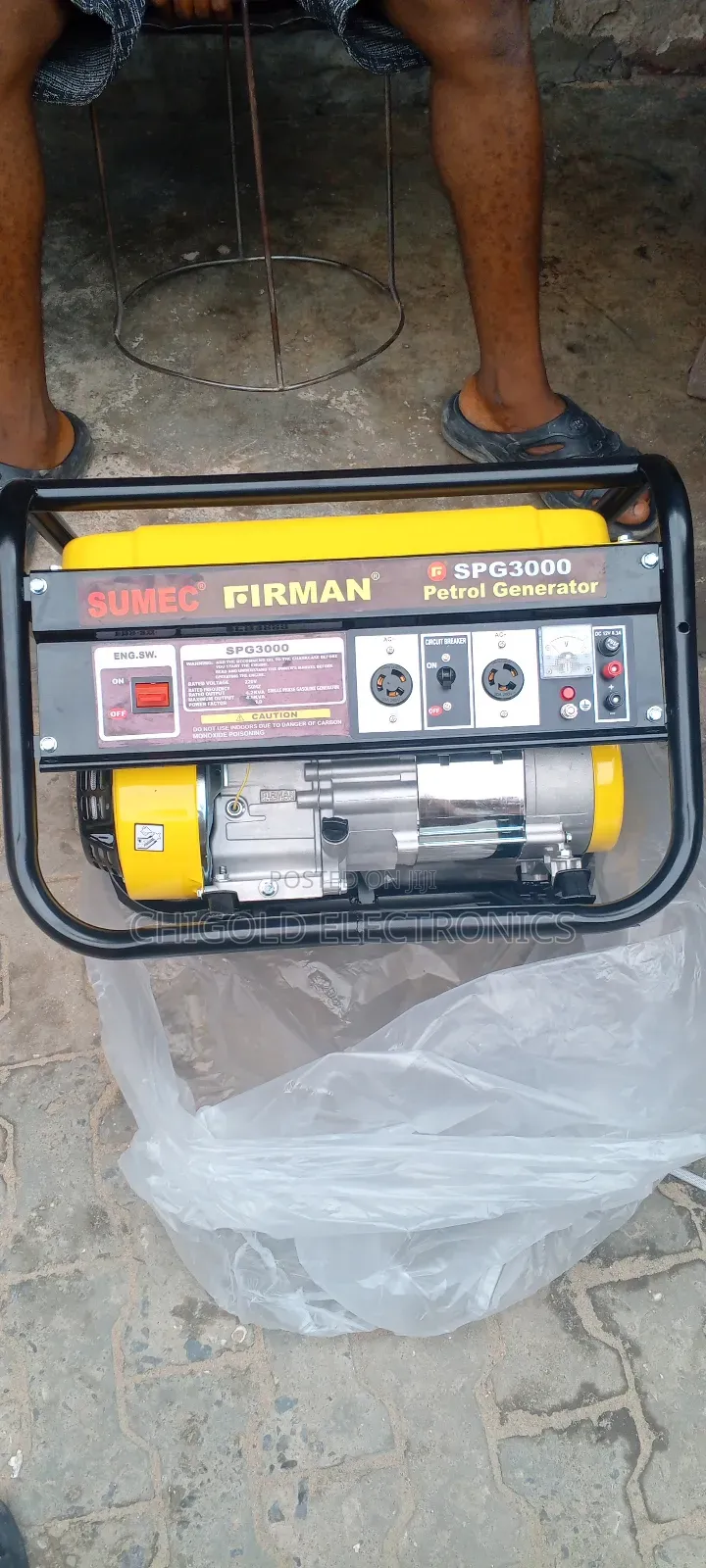 SPG 3000 Manual 4.5 Kva Petrol Generator