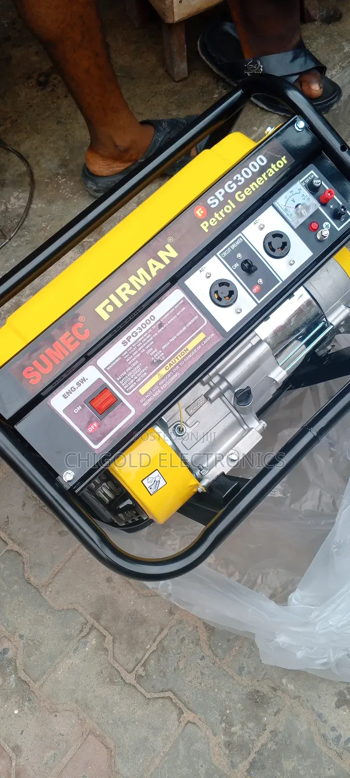 SPG 3000 Manual 4.5 Kva Petrol Generator