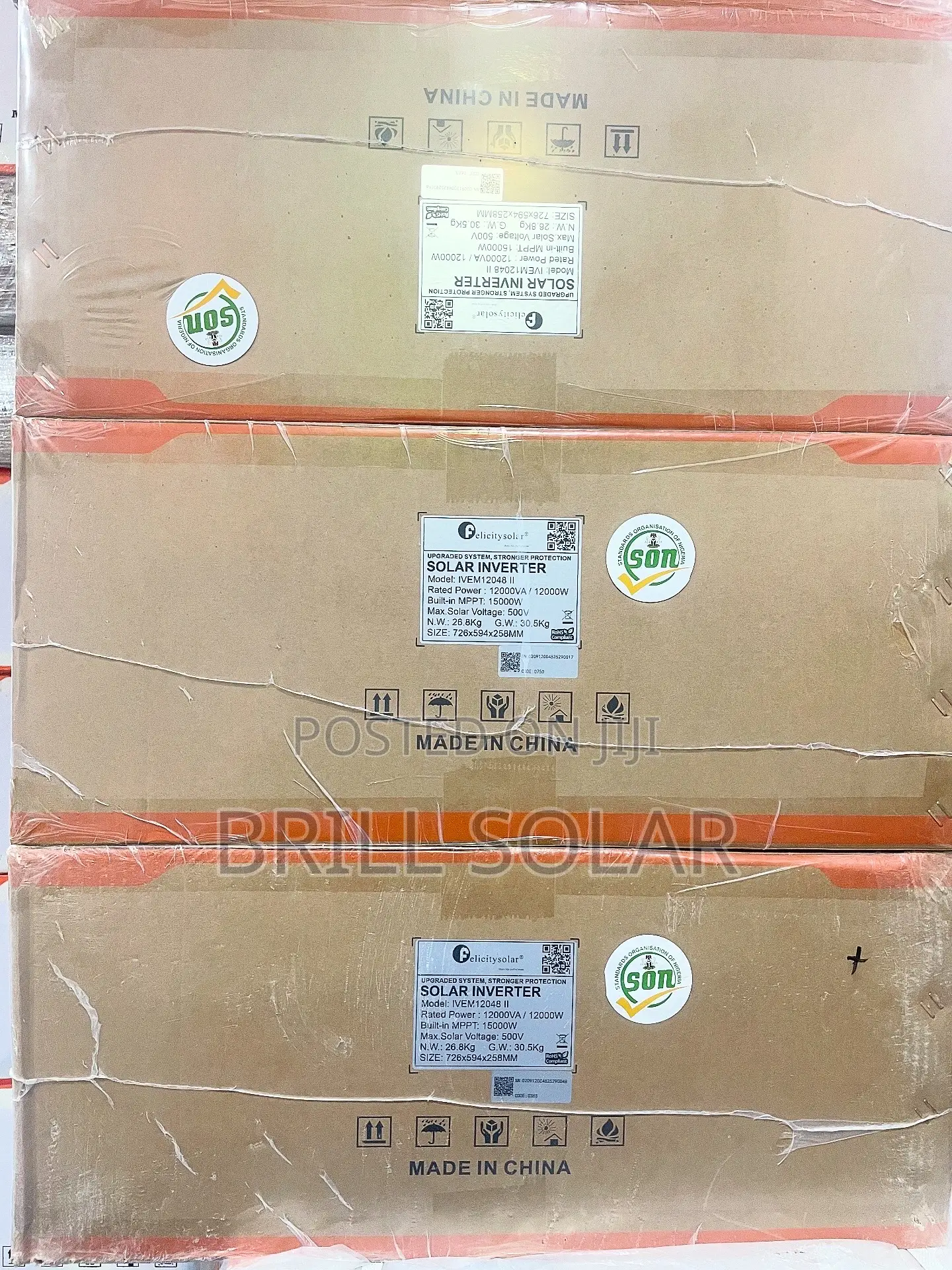 12kva-48v Felicity Pure Sine Wave Hybrid Inverter (Ivem)