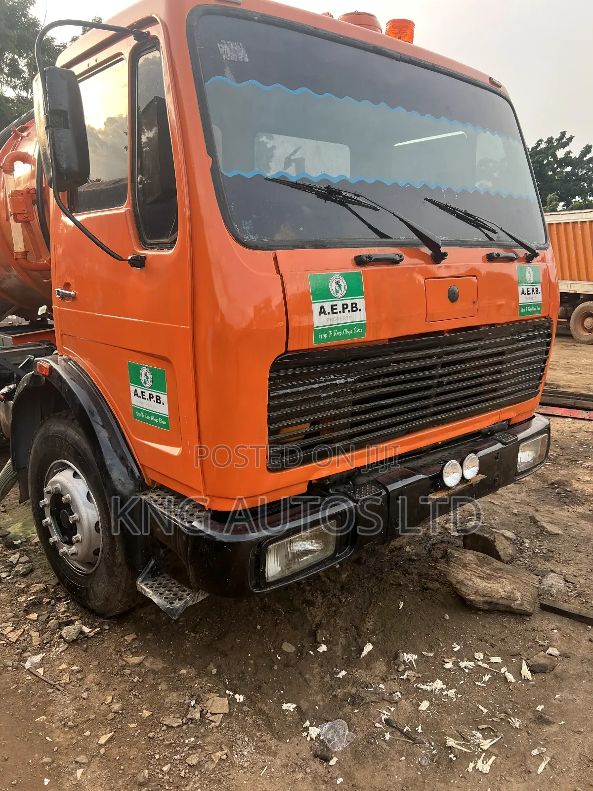 Mercedes Sewage Vacuum Truck