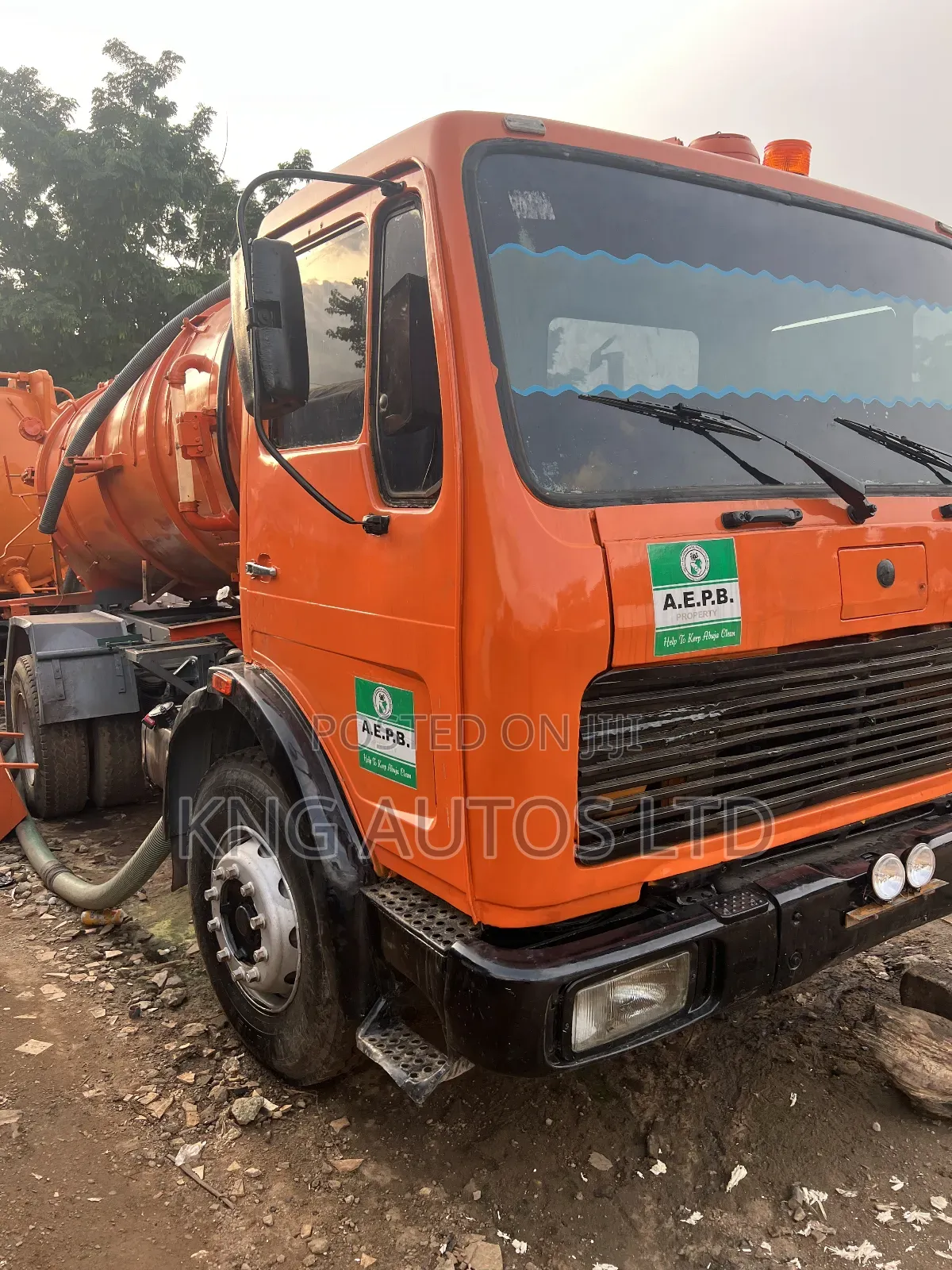 Mercedes Sewage Vacuum Truck