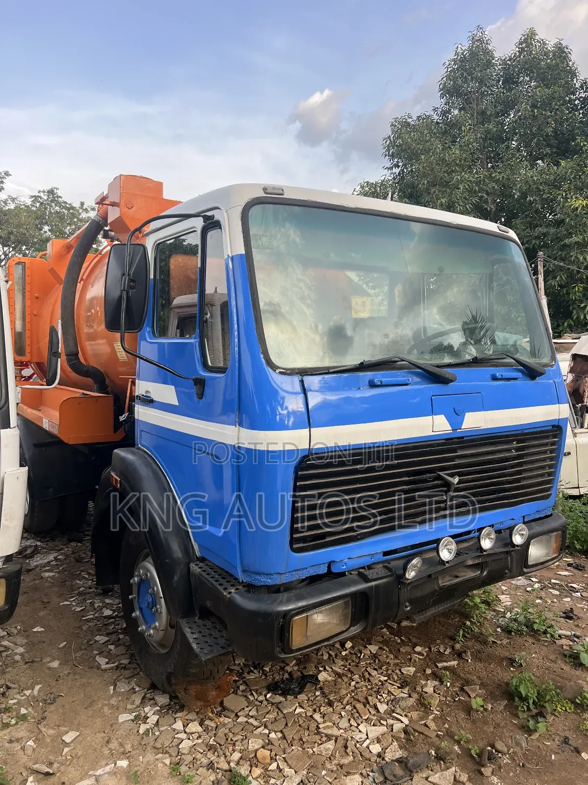 Mercedes Sewage Suction Truck