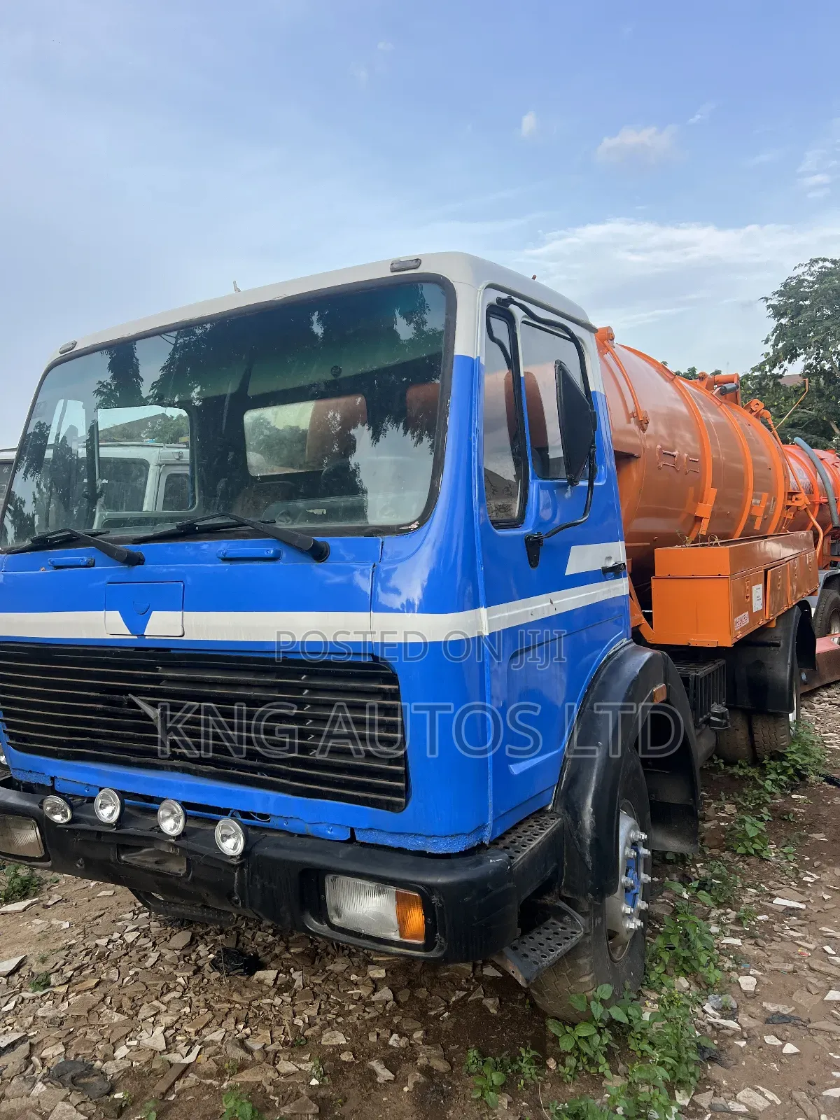 Mercedes Sewage Suction Truck